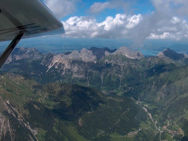 Achim Groh verso le Alpi