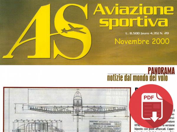 2000 - ITALIA: AVIAZIONE SPORTIVA NOVEMBRE (TWIN)