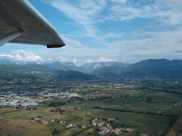 The plain near Schio and Mount Pasubio (VI)